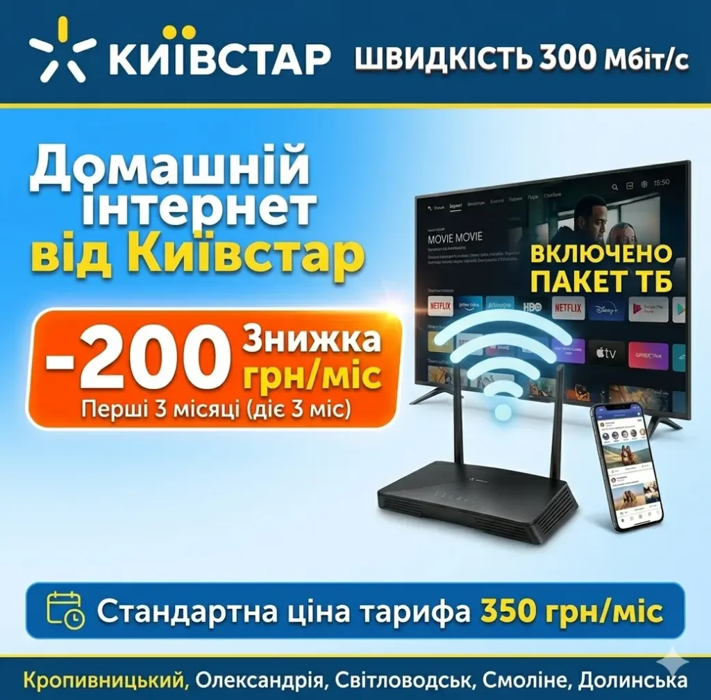 Киевстар - тариф Оптимальний
