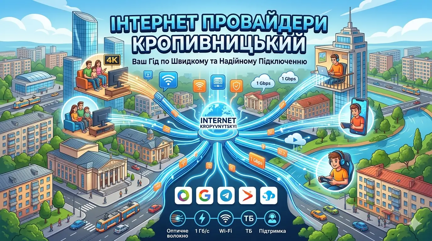 Інтерне |Кропивницький | підключити інтернет